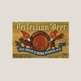 Rare 1960s Perfection Beer Label From Allentown PA