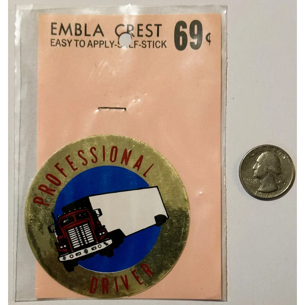 Rare 1960s Professional Driver Decal Unearths Nostalgic Treasures