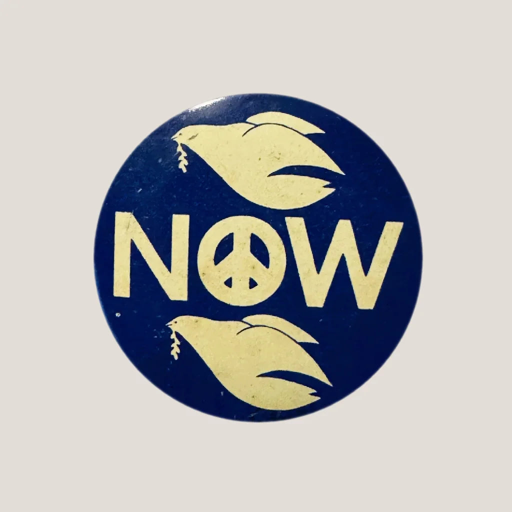 Rare 1960s Vietnam War Peace Dove Pin Captures Protest Era