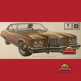 Rare 1974 Pontiac Bonneville Dealer Brochure Unearths Vintage Charm