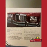 Rare 1974 Pontiac Bonneville Dealer Brochure Unearths Vintage Charm