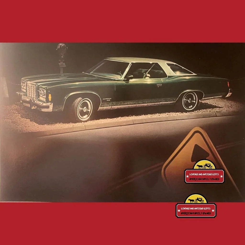 Rare 1974 Pontiac Bonneville Dealer Brochure Unearths Vintage Charm
