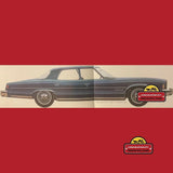 Rare 1974 Pontiac Bonneville Dealer Brochure Unearths Vintage Charm