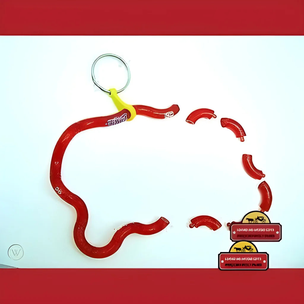 Rare 1981 Vintage Cherry Coke Keyring Fidget Unopened Collectible