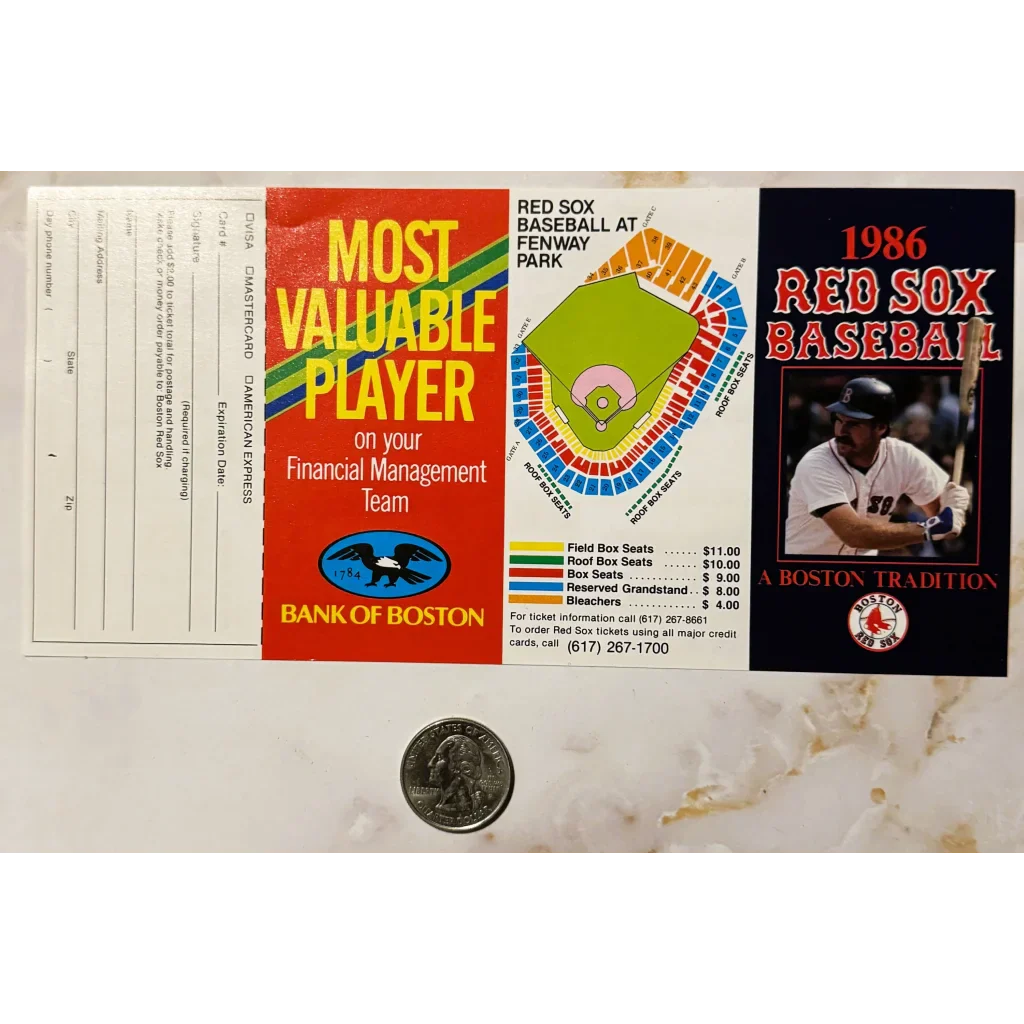 Rare 1986 Red Sox Memorabilia Bonanza for Baseball Fanatics