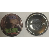 Rare 1990 Leonardo Ninja Turtles Movie Pin Unleashed