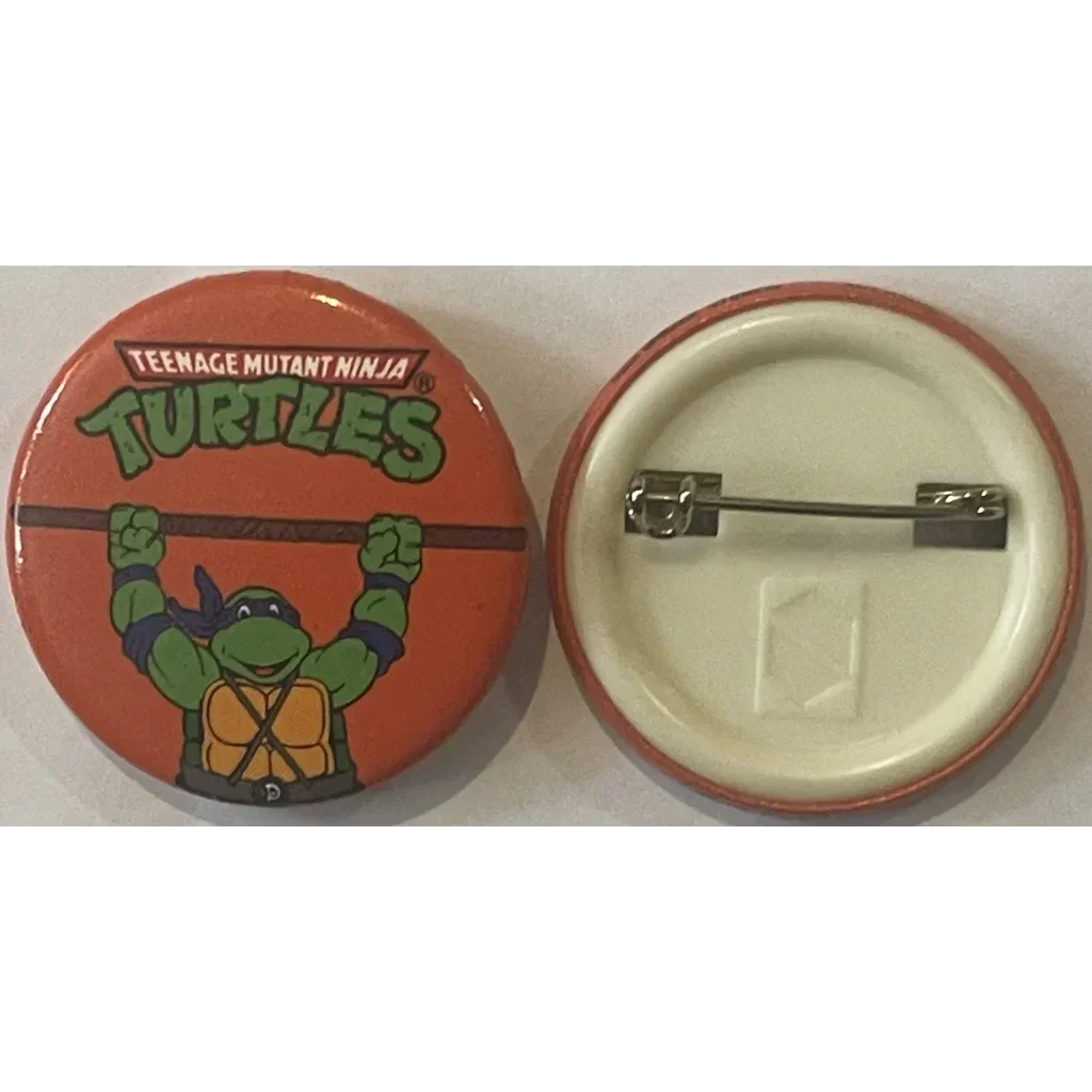 Rare 1990 Ninja Turtles Movie Pin Donatello Collectible