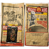 Rare 2002 Bionicle McDonald's Mighty Kids Happy Meal Bag