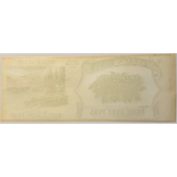 Rare Antique 1930s Isaacs Pea Can Label from Delaware