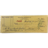 Rare Antique Coca Cola Checks from 1920s Asheville NC