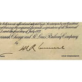 Rare 1927 Cleveland Cincinnati Chicago & St Louis Railway Bond