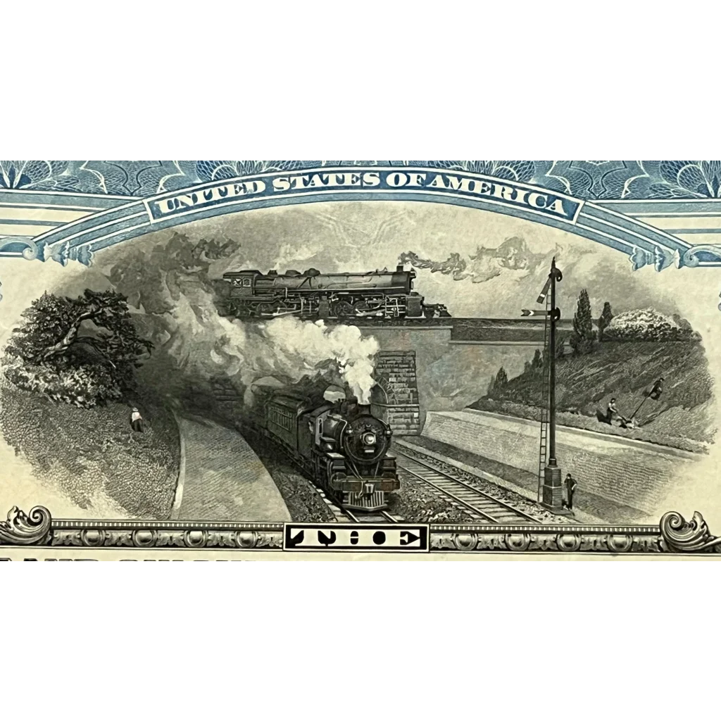 Rare 1927 Cleveland Cincinnati Chicago & St Louis Railway Bond