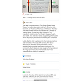 Rare Antique Blood Mixture Label from The Grove Pharmacy