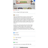 Rare Antique Centrilla Embossed Cigar Label From Tampa's Golden Age