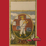 Rare Antique Lyons & Son Promotional Ad Label from 1910s Indiana