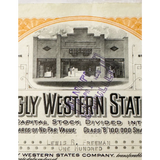 Rare Antique Piggly Wiggly Stock Certificate From 1916 Memphis
