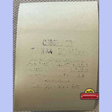 Rare Antique Golden Restaurant Mince Meat Label from Bloomingdales