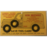 Rare Antique Vintage Hein Brothers Advertising Display from 1941
