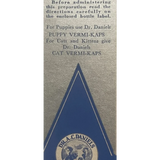 1950s Dr Daniels Dog Medicine Box Vintage Treasure Boston, MA