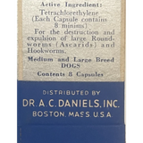 1950s Dr Daniels Dog Medicine Box Vintage Treasure Boston, MA
