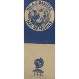 1950s Dr Daniels Dog Medicine Box Vintage Treasure Boston, MA