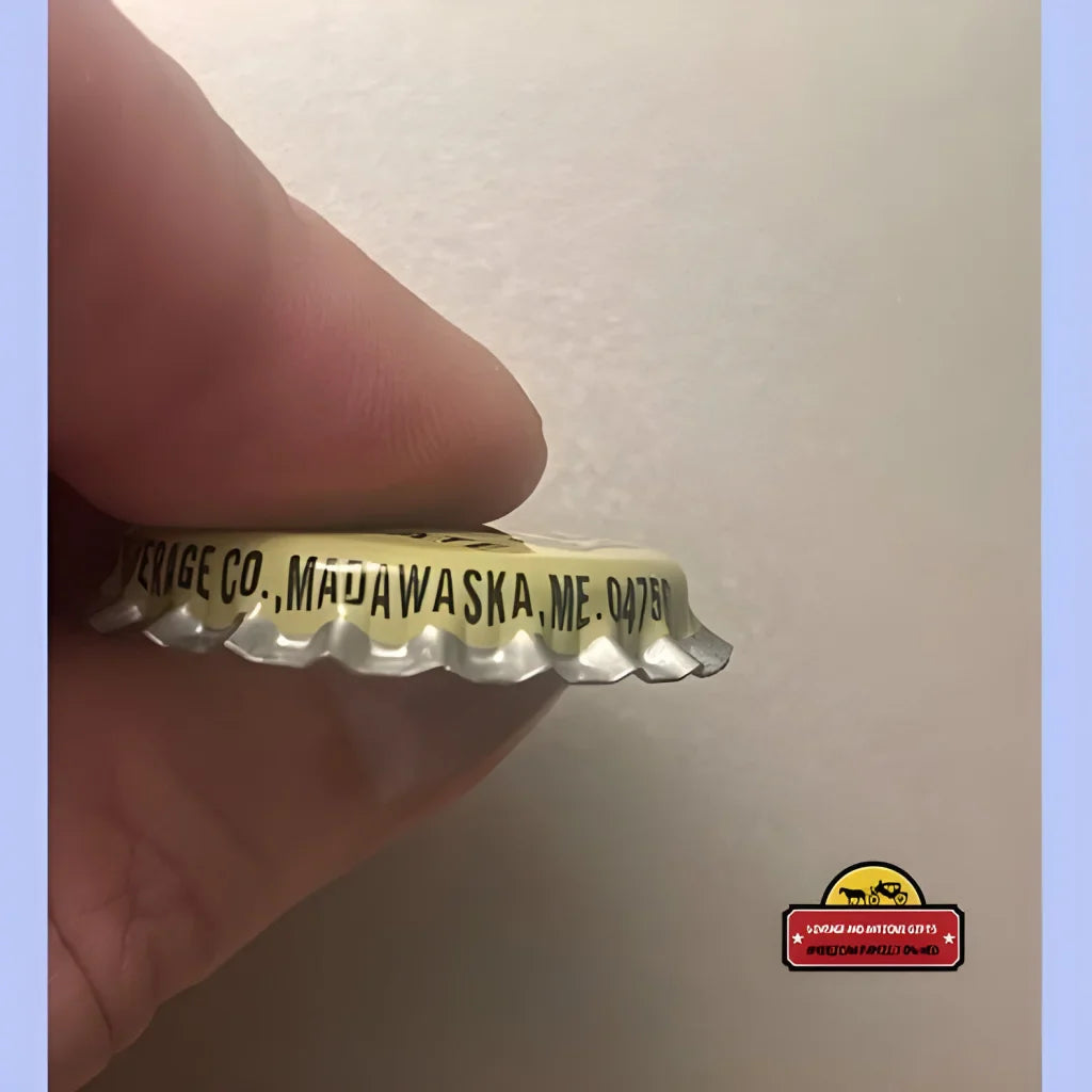 Rare Antique Vintage Brunswick Bottle Cap from 1960s Maine