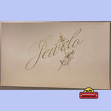 Rare Jewelo Antique Vintage Embossed Cigar Label from 1900s Era