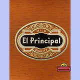 Rare 1900s El Principal Gold Embossed Antique Vintage Cigar Label