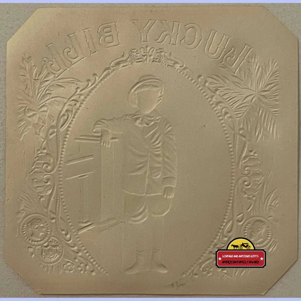 Discover Rare Victorian Embossed Cigar Labels from the 1900s
