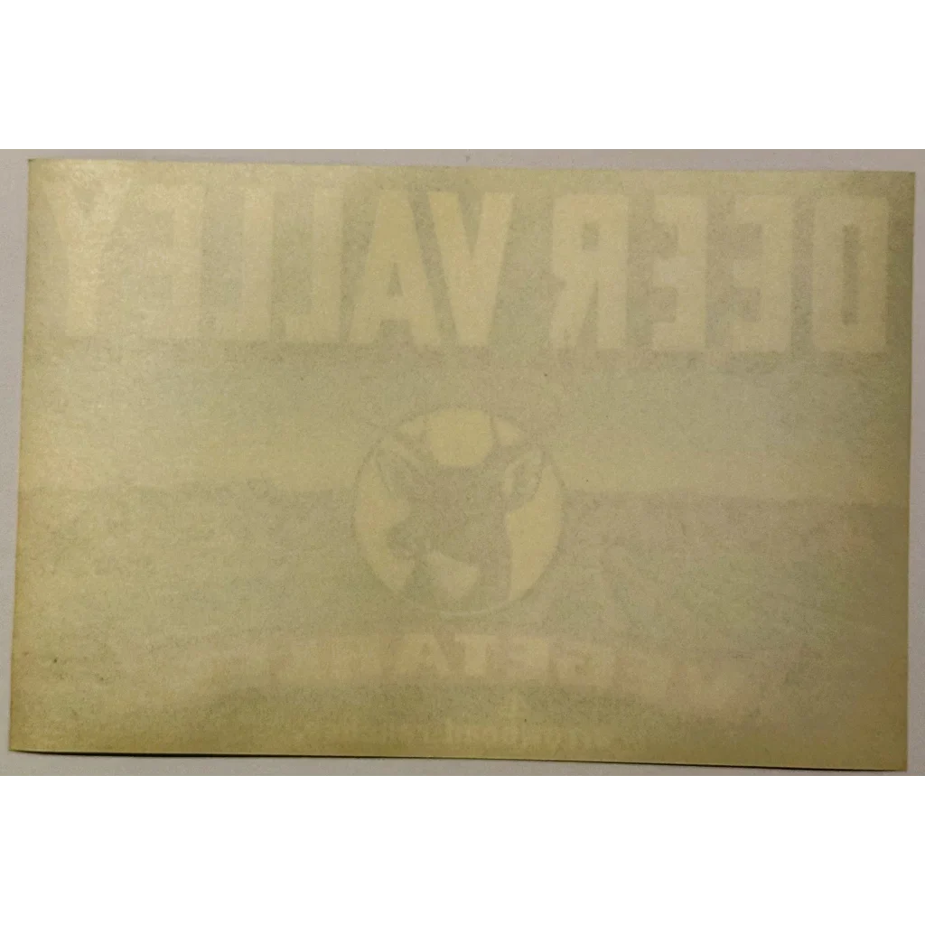 Rare Deer Valley Citrus Farm Label from Arrowhead Ranch Arizona