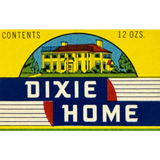 Rare Dixie Home Peanut Butter Label from the 1930s Discovered