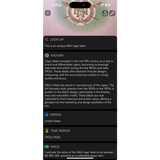 Rare Embossed Cigar Label Unveils Early 1900s Elegance