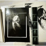 Rare Large Vintage 1960s Joseph Long Elk Charcoal Print, N.C. Wyeth, Linen Paper!