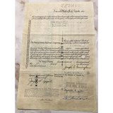 Rare Pennsylvania Railroad Stock Certificate from Early 1900s