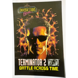 Retro T2 3D Universal Studios Poster Starring Arnold Schwarzenegger