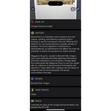 Rare Vintage 1940s Dramamine Label from Waggoner Drug Company