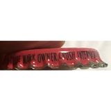 Rare Vintage 1950s Strawberry Crush Bottle Cap From Evanston