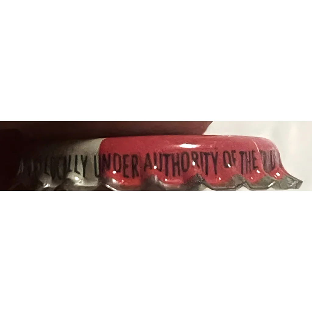 Rare Vintage 1950s Strawberry Crush Bottle Cap From Evanston