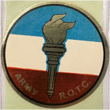 Rare Vintage 1960s Army ROTC Emblem Crest Decal Sealed