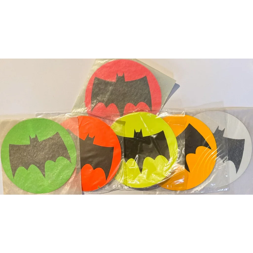Rare Vintage 1960s Batman Signal Sticker Unleashed