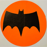 Rare Vintage 1960s Batman Signal Sticker Unleashed