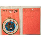 Rare Vintage 1960s Embla Crest Army Patch Stirs Nostalgia