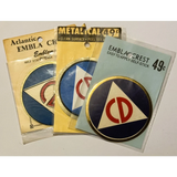 Rare Vintage 1960s Embla Crest Civil Defense Decal Unearthed