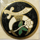 Rare Vintage 1960s Embla Crest Daughters of the Nile Decal