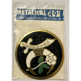 Rare Vintage 1960s Embla Crest Daughters of the Nile Decal