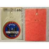 Rare Vintage 1960s Embla Crest Official US Taxpayer Decal