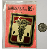 Rare Vintage 1960s Licensed Practical Nurse Crest Sticker
