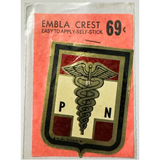 Rare Vintage 1960s Licensed Practical Nurse Crest Sticker