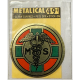 Rare Vintage 1960s Medical Caduceus Emblem Sticker Unleashed