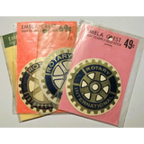 Rare Vintage 1960s Rotary International Embla Crest Decal Discovered